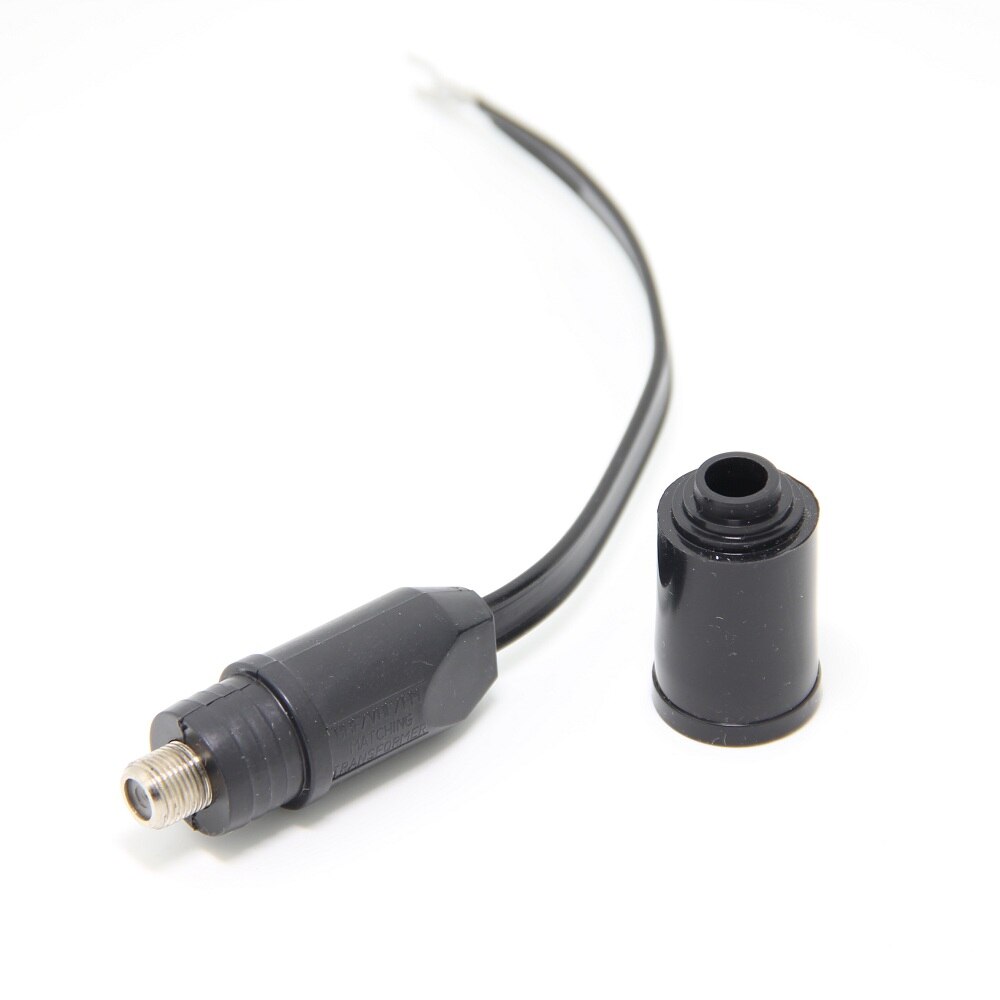 Indoor Matching Transformer 75 Ohm To 300 Ohm Balun Antenna Coaxial Cable Twin Lead For Off-Air TV Video Signal Component Connection Adapter/Converter