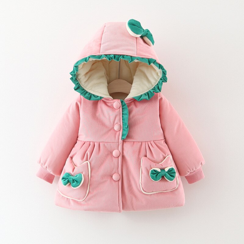 Winter Baby Meisjes kleding Hooded Warme Jas – LovingPrices