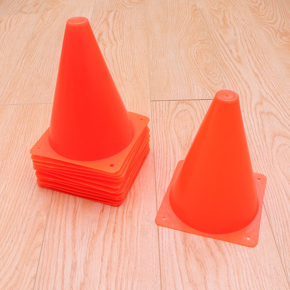 25Pcs Soccer Training Marker Football Sign Road Cone Marker Cones Sign Barrels Football Marker Obstacle Football Training Tools