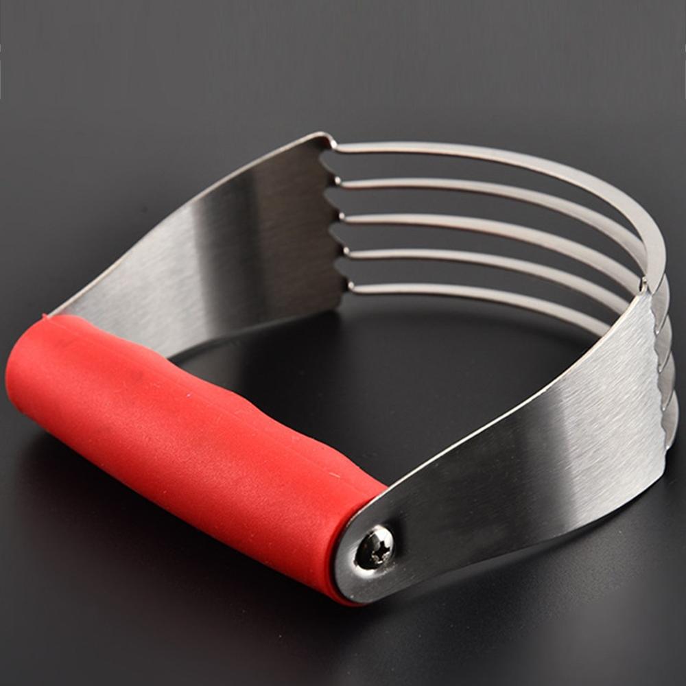 Baking Mixer Manual Confection Durable Butter Baking Tool Dough Blender Flour Mixer Stainless Steel Anti Slip Chef Pastry Cutter