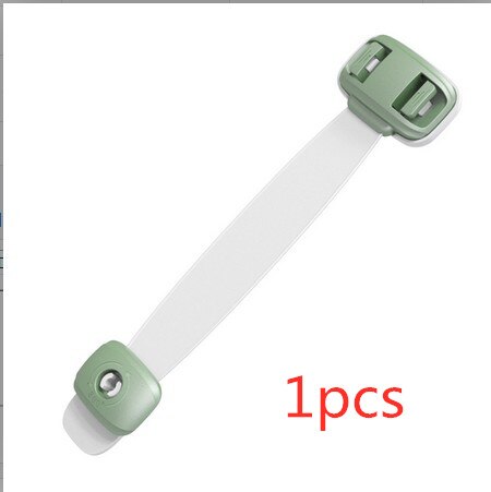 1Pcs Kinderen Kabinet Deur Anti-Snuifje Veiligheidsslot Baby Beschermende Kast Slot Ladeblok Koelkast Lock Lade: 01