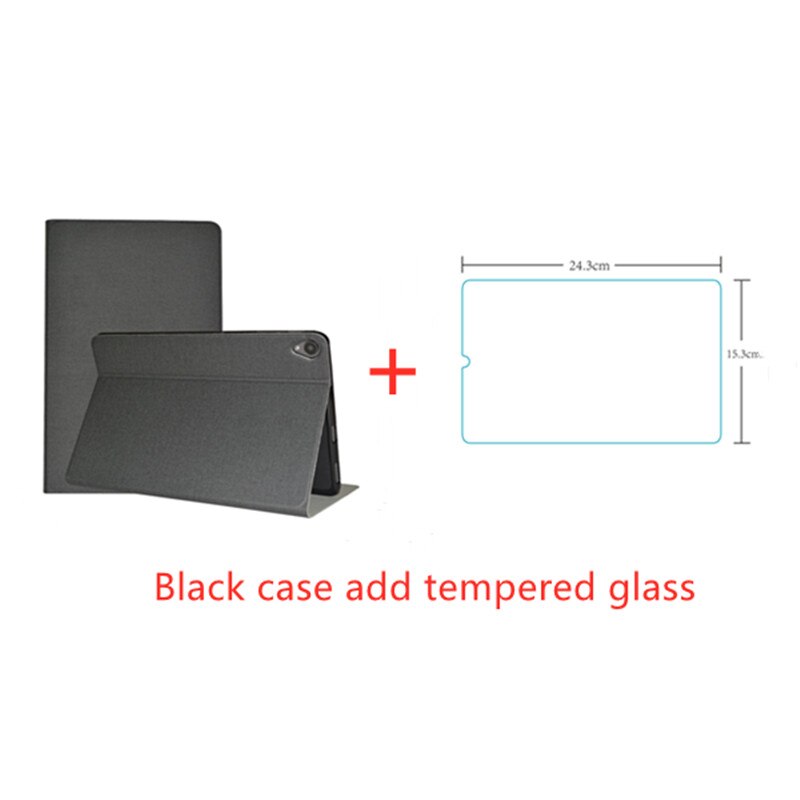 Étui de protection pour tablette PC ALLDOCUBE Kpad 10.4 pouces, étui de protection pour ALLDOCUBE Kpad + gratuits: Black case add glass