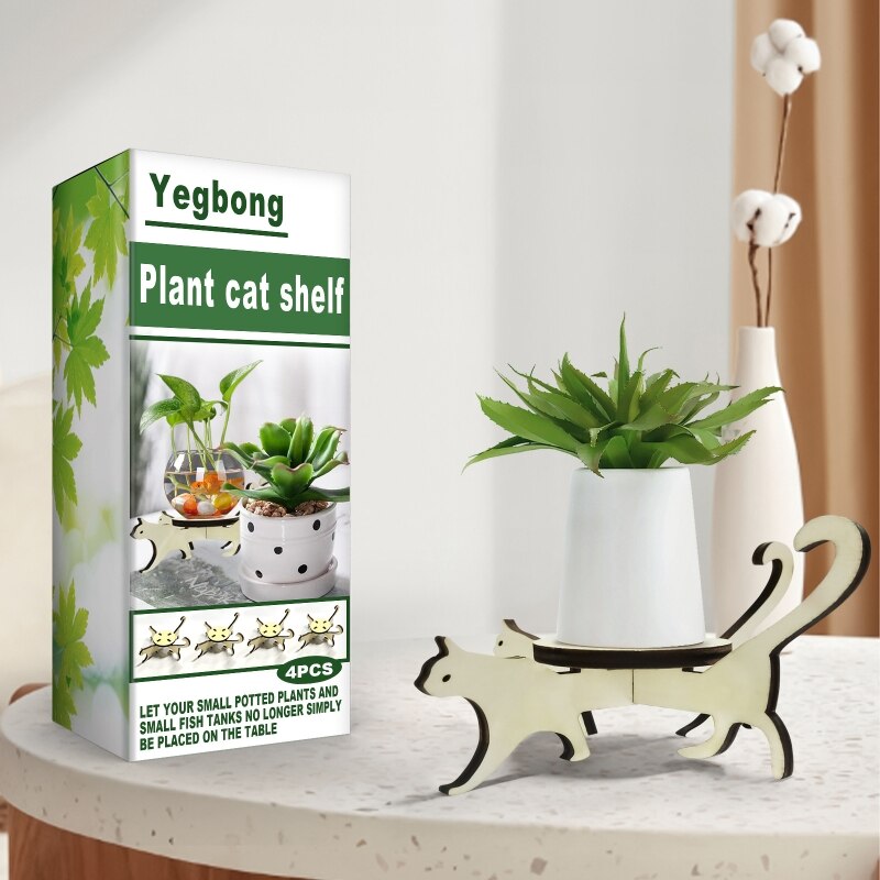 Wood Flower Pot Holder Durable Succulent Flower Pot Base Indoor Plants Display Stand Home Garden Patio Decorative Shelf