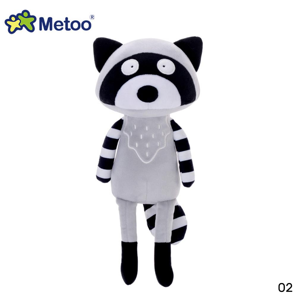 Metoo Baby Meisje Pop Cartoon Speelgoed Dieren Zacht Speelgoed Voor Meisjes Kinderen Jongens Kawaii Baby Pluche Speelgoed Verjaardagsfeestje: D02-23x14x13cm