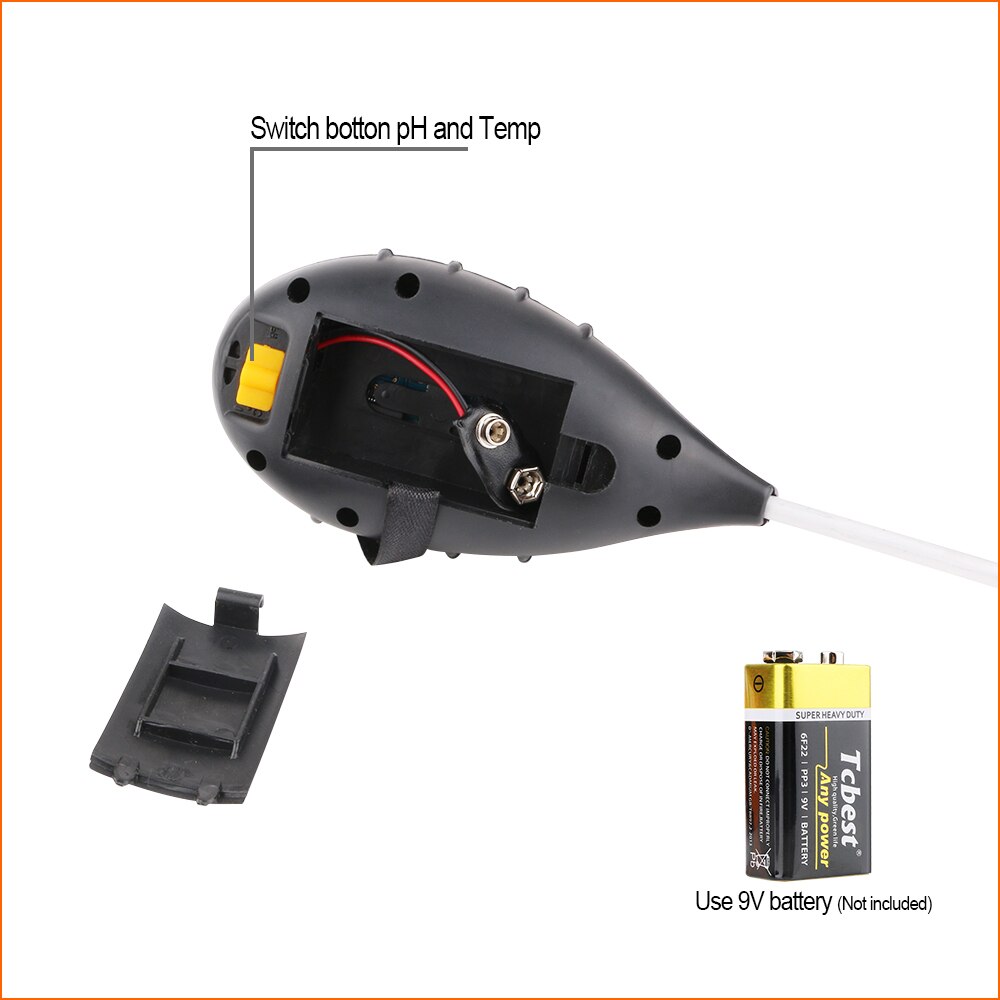 RZ 4 IN 1 Soil Tester Humidity Detector Digital PH Meter Soil Moisture Monitor Hygrometer Gardening Plant Lignt Sunlight Tester