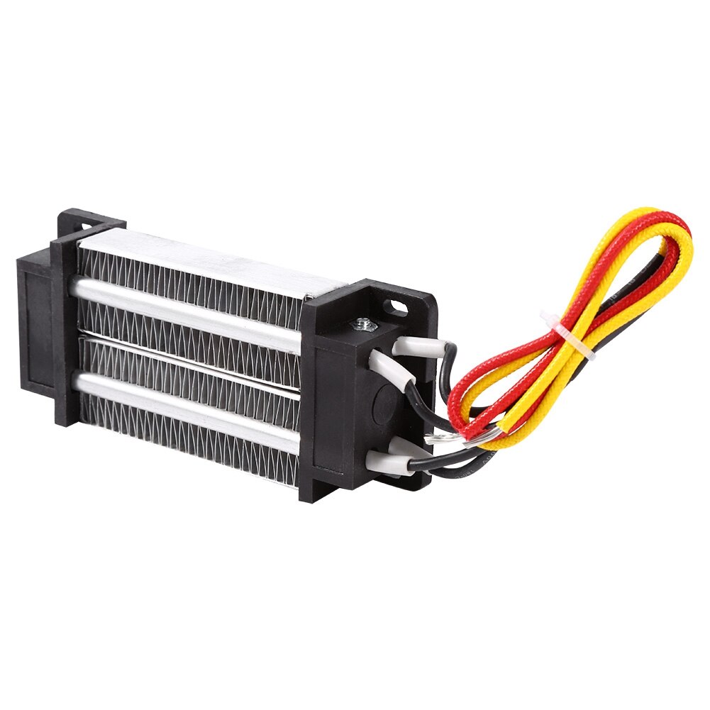 Calentadores eléctricos PTC de 200W DC 12V aislamiento de cerámica termostático de alta potencia PTC elemento calefactor Hardware calentadores para el hogar