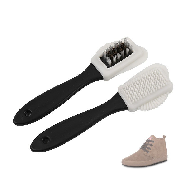 1 pz spazzola per scarpe in pelle scamosciata spazzola per pulizia speciale scarpa per pettinare spazzola superiore strumenti per la pulizia delle scarpe forniture per la pulizia personale