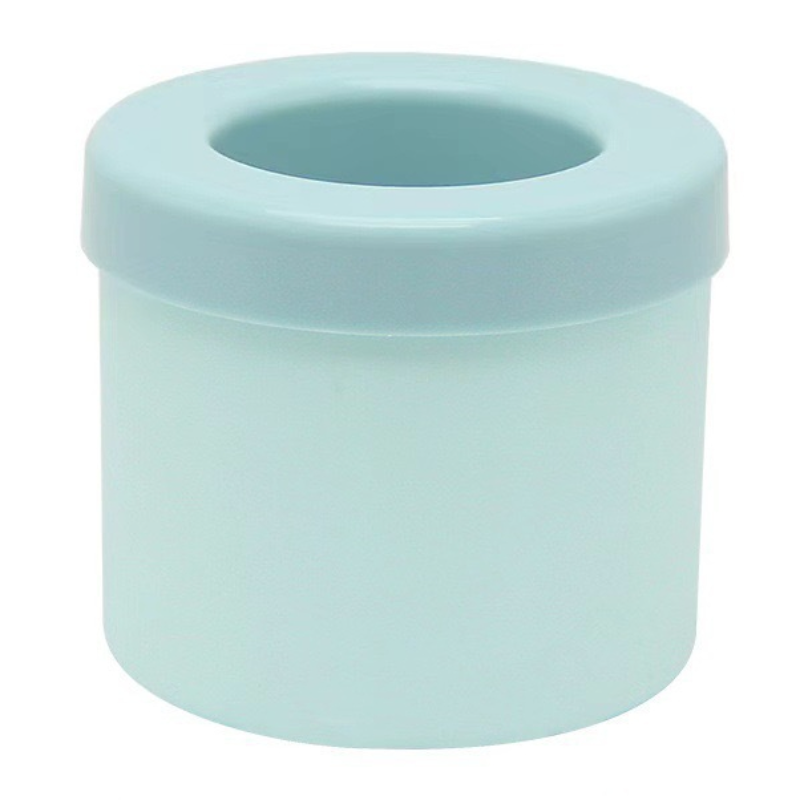 IJsemmer Cup Mold Siliconen Ijsbakje Food Grade Snel Bevriezen Ijsblokjesmachine Ijsemmer Whiskey Maker keukenaccessoire: Blauw