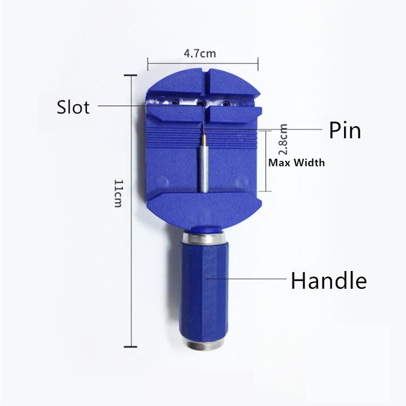 Durable Adjustable Metal Watch Band Stainless Steel Watch Strap Adjustment Tool Metal Bracelet Stretching Watch Accessories