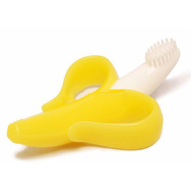 Bpa Gratis Zachte Baby Bijtring Chew Dental Care Knaagdieren Bijtringen Voor Kinderen Silicon Bijtring Tandenborstel Baby Speelgoed 0 12 Maanden: ST189
