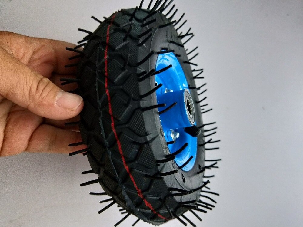 6x2 tire tyre rim 6 inch 15cm pneumatic wheel pump wheel trolley cart wheel roller caster wheel caster