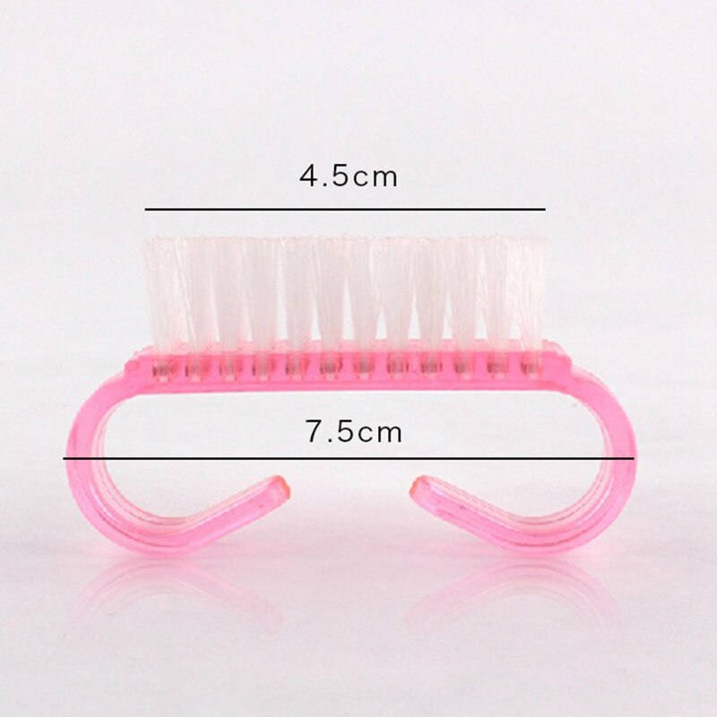 3 Stuks Nagelborstel Voor Acryl &amp; UV Gel Nagellak Art Decor Nagels Stof Cleaner Art Nail Gereedschap