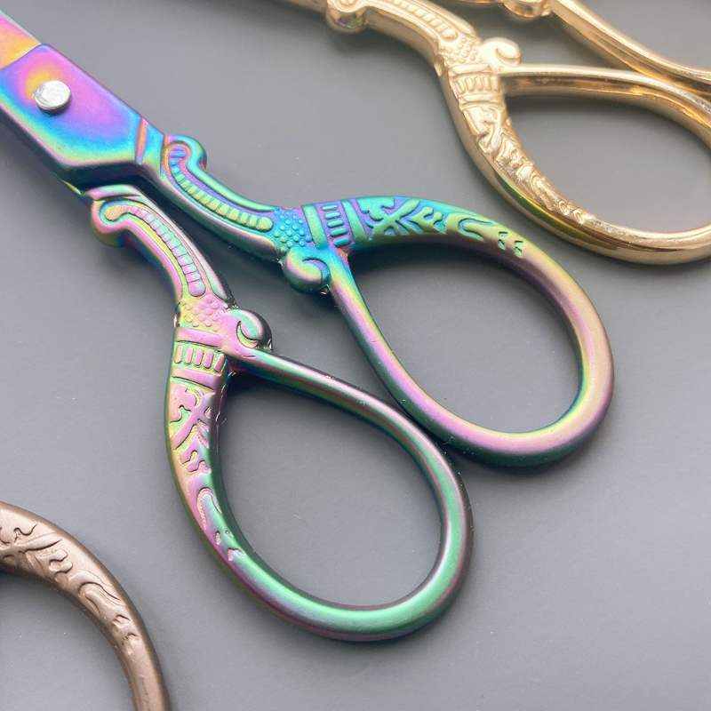 Tijeras de sastre Retro, herramientas de mano, antiguo, bordado, vintage, 1 ud.