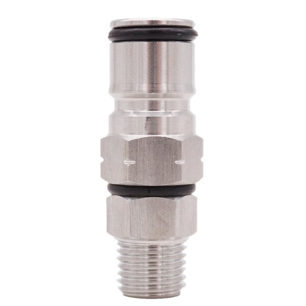 Cornelius kugle låsestol gas & væske med 1/4 "npt samling 19/32-18 øl kulsyreholdig homebrew gas manifold dele: Gaspost