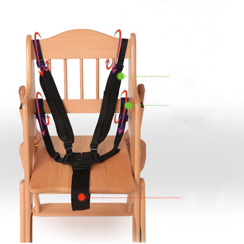 Baby universal 5- punkts sele stol sikker bælte sikkerhedsseler klapvogn barnevogn buggy barnevogn – Grandado