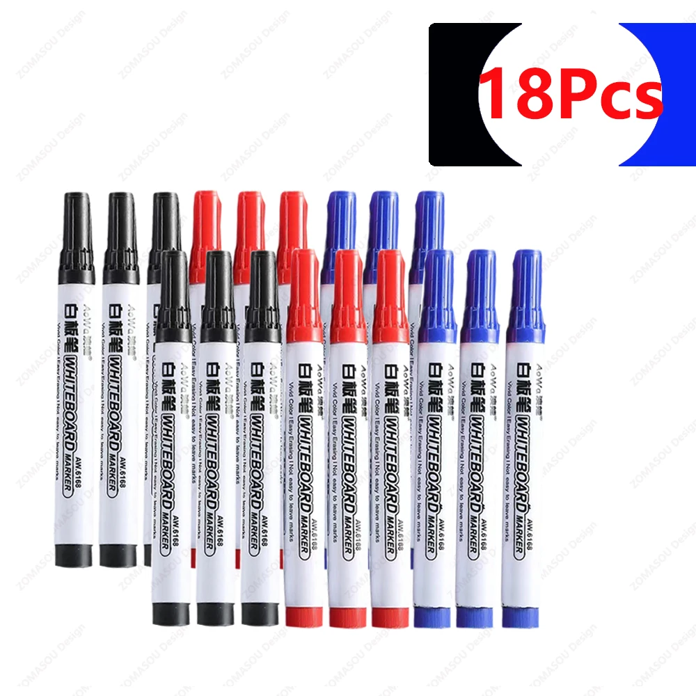 100-1pcs Erasable Whiteboard Marker Pen Teaching Chalk Blackboard Marker for Ceramics Glass Office School Art Stationery: Pink