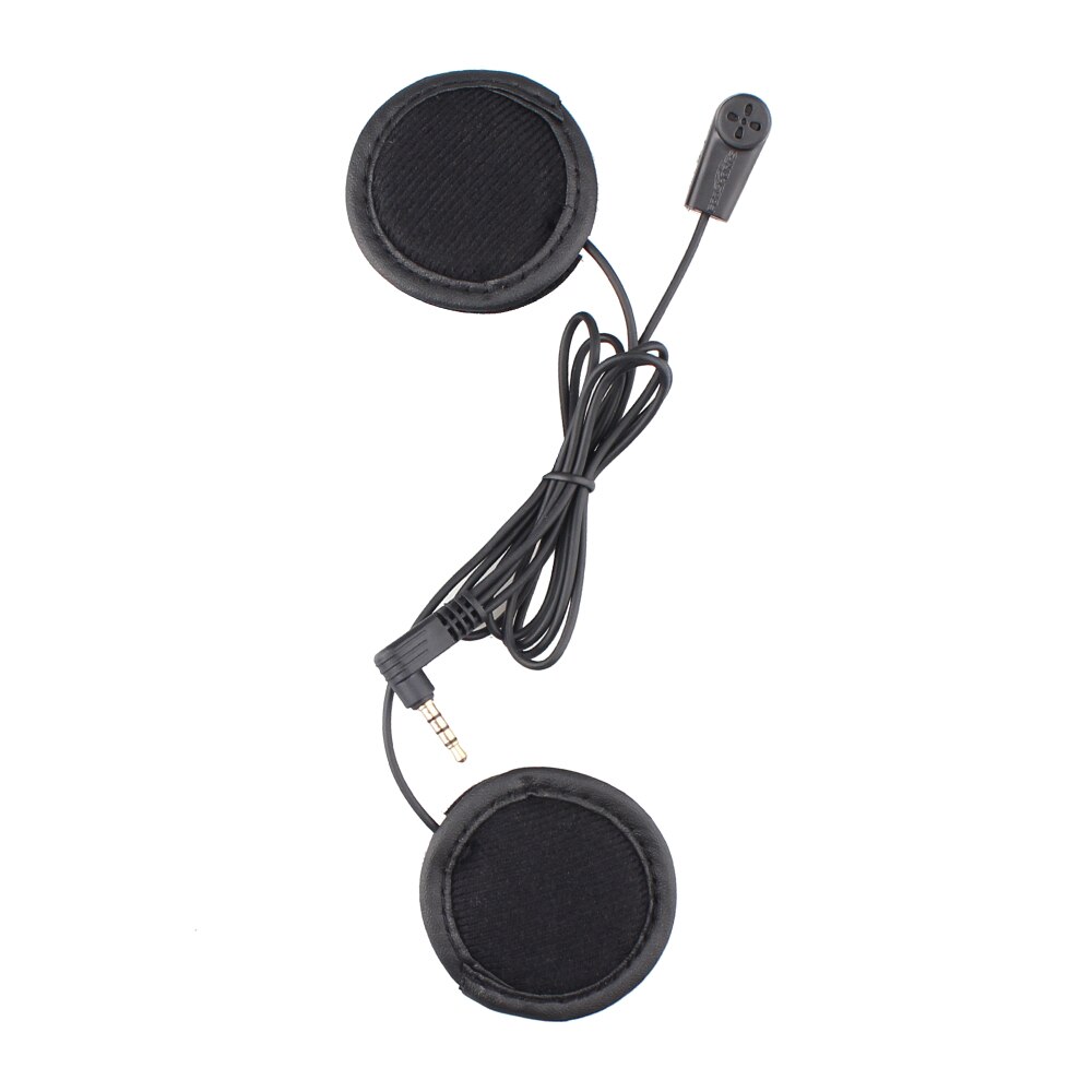 Fodsports-Intercomunicador V6 para casco de motocicleta, accesorios, micrófono suave, auricular, Intercomunicador para Moto Auriculares inalámbricos con Bluetooth