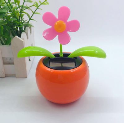 Magia Solar Powered Dancing Fiori Oscillante Bobble Regalo Del Giocattolo Auto Della Decorazione Della Novità Felice Danza Solare Giocattoli Regalo Per I Bambini: K