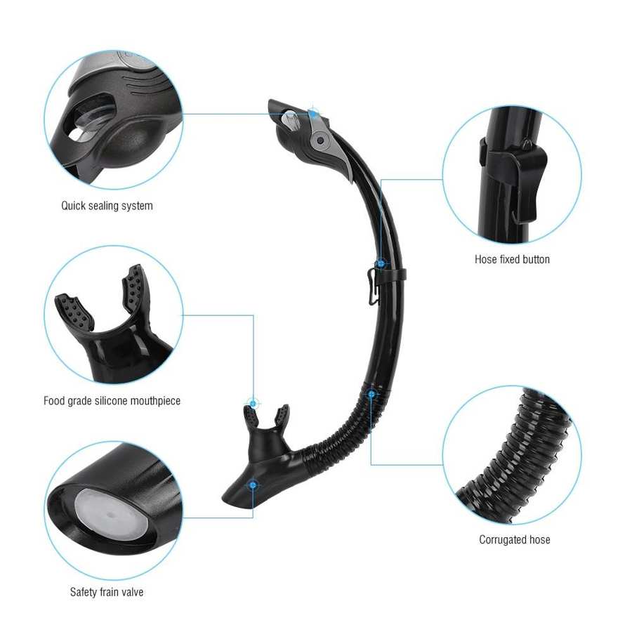 Professionele Duiken Masker En Snorkels Anti-Fog Bril Bril Duiken Zwemmen Adem Buis Set Water Sport Tool