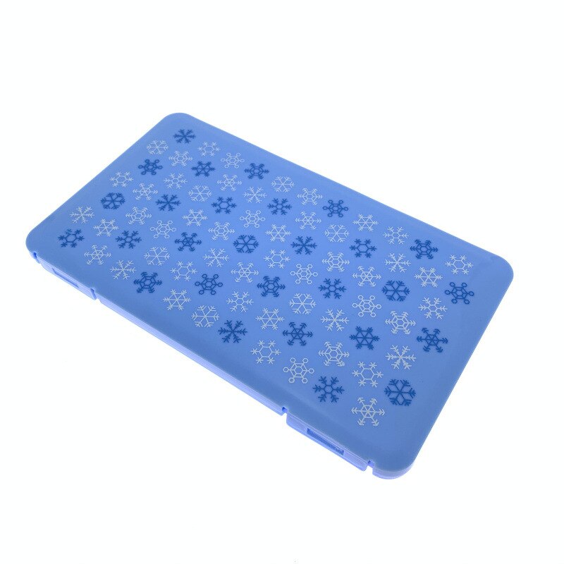 Maske Lagerung Kasten Bunte Karikatur Atemschutz Lagerung Kasten schnappen-auf Tragbare Maske Halfter Verdicken Modell: Blau