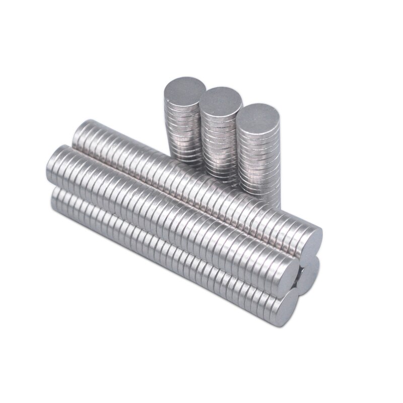 50 pcs 8x1.5mm Krachtige Super Sterke Rare Earth Neodymium Schijf Magneten 8x1.5mm n35 Kleine ronde Magneet 8*1.5mm