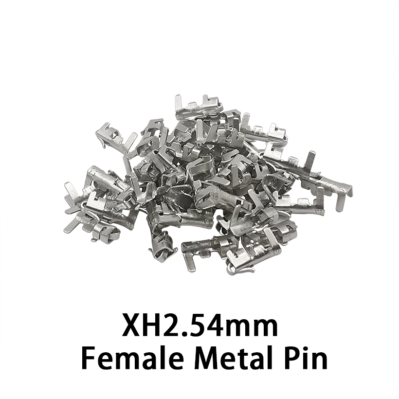 100 Stuks JST XH2.54 Mannelijke Vrouwelijke Materiaal Connector Leads Pin Header Behuizing 2/3/4/5 Pin terminal Plug Vrouwelijke Socket Plastic Schelpen
