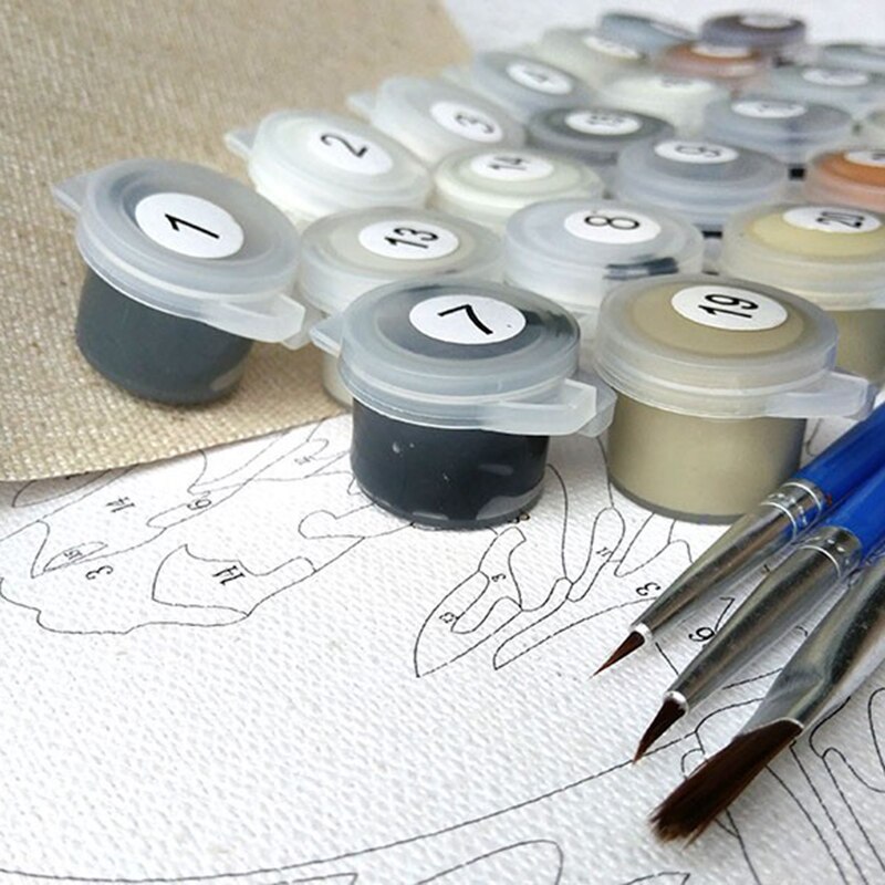 Paint by Numbers for Adult DIY Paint by Number Kits for Kids Beginner on Canvas SP99