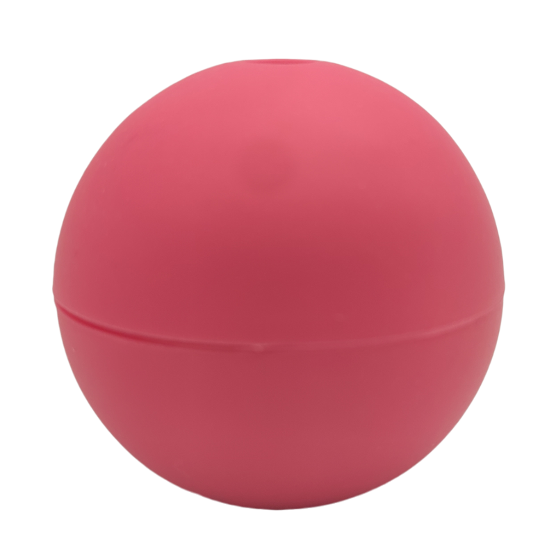 1pc ijsroller voor gezicht en ogen, ijsgezichtsroller, gezichtsschoonheid ijsroller huidverzorgingshulpmiddelen, ijsgezichtsblokje, siliconen ijsvorm F: Rood