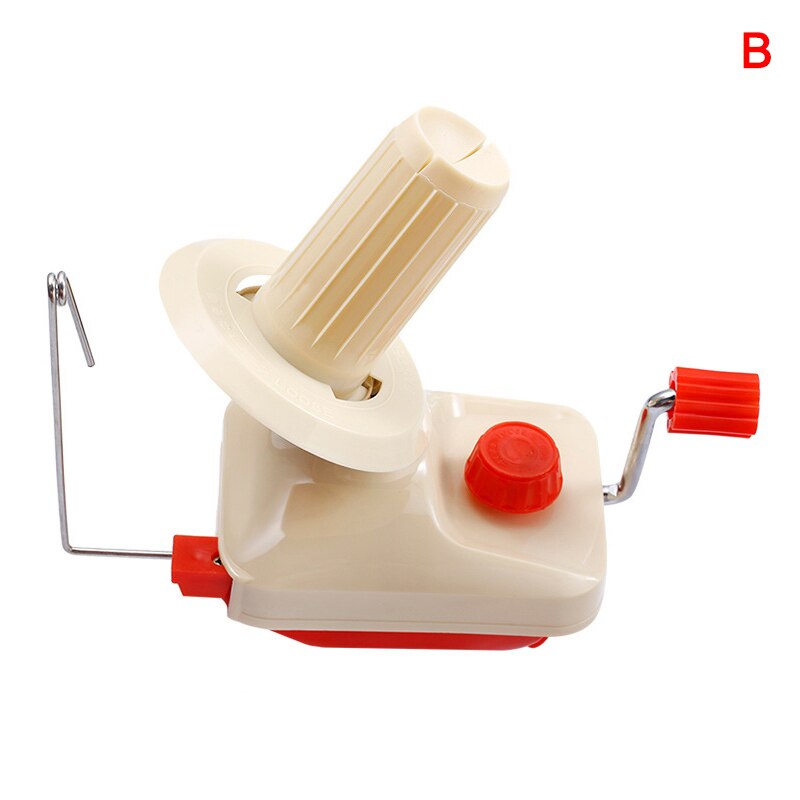 Thread Wool Winder Knitting Umbrella Wool Yarn String Winder Holder Hand Operated Skeins Line Crochet Stitch Craft Tool: B