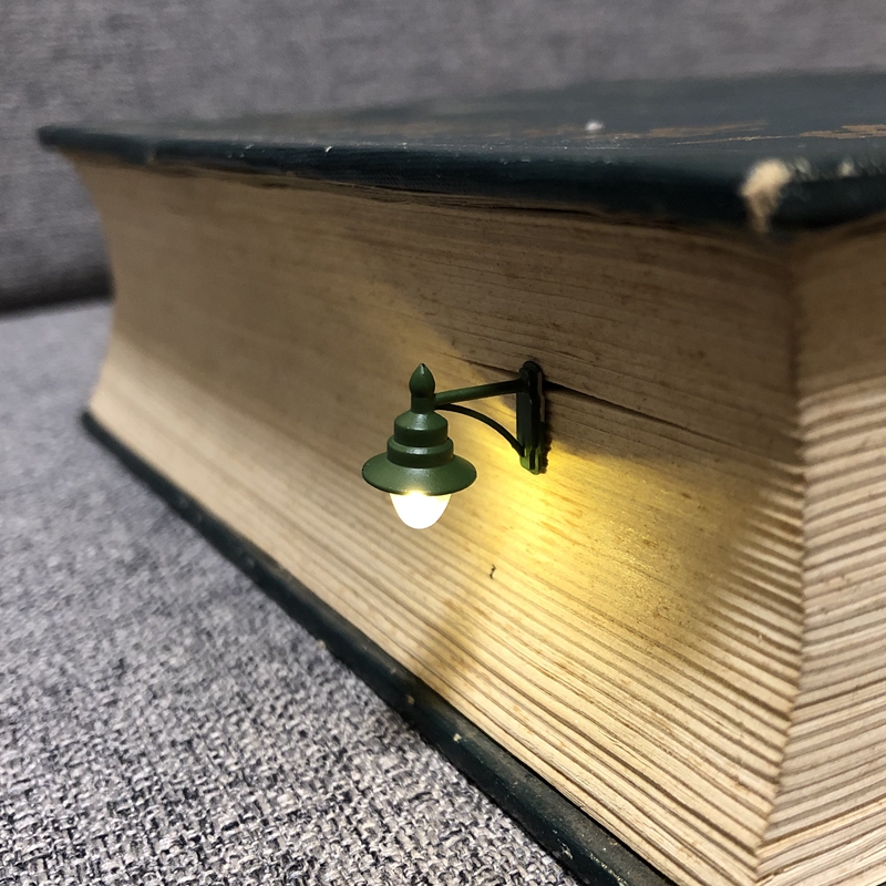 2 Stck ho Skala Zauberstab Montieren Lampen/Straße Lampe Modell, Der Eisenbahn/Modell Park Lampen/Zug/eisenbahn Layout