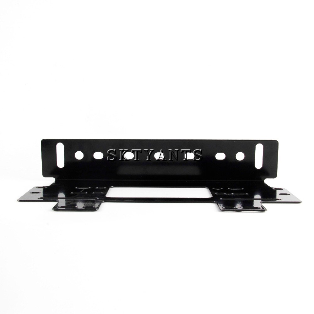 Universele Front Bull Bar Nummerplaat Beugels Auto Bull Bar Bumper Mount Houder Beugel Zwart Offroad Werk Licht Led Rijden