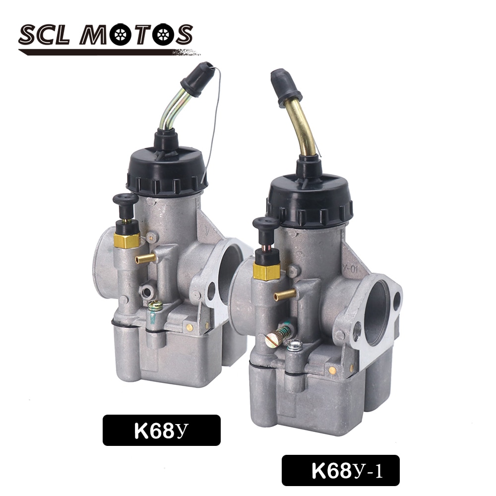 Scl motos 2 stk/sæt motorcykelkarburatorer carburador  k68 til ural imz -8.123 к 68 у к 68 у -01 dnepr mt -11 cmh 8.155 dnepr mt racing