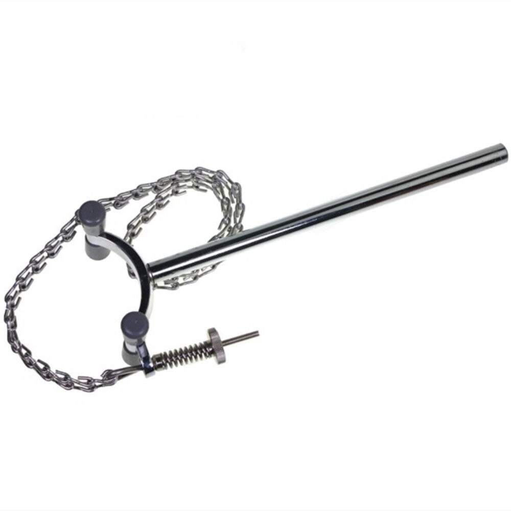 Beaker Chain Clamp Clip Beaker Container Fixator,40-145mm ,Lab Cold Trap Grip