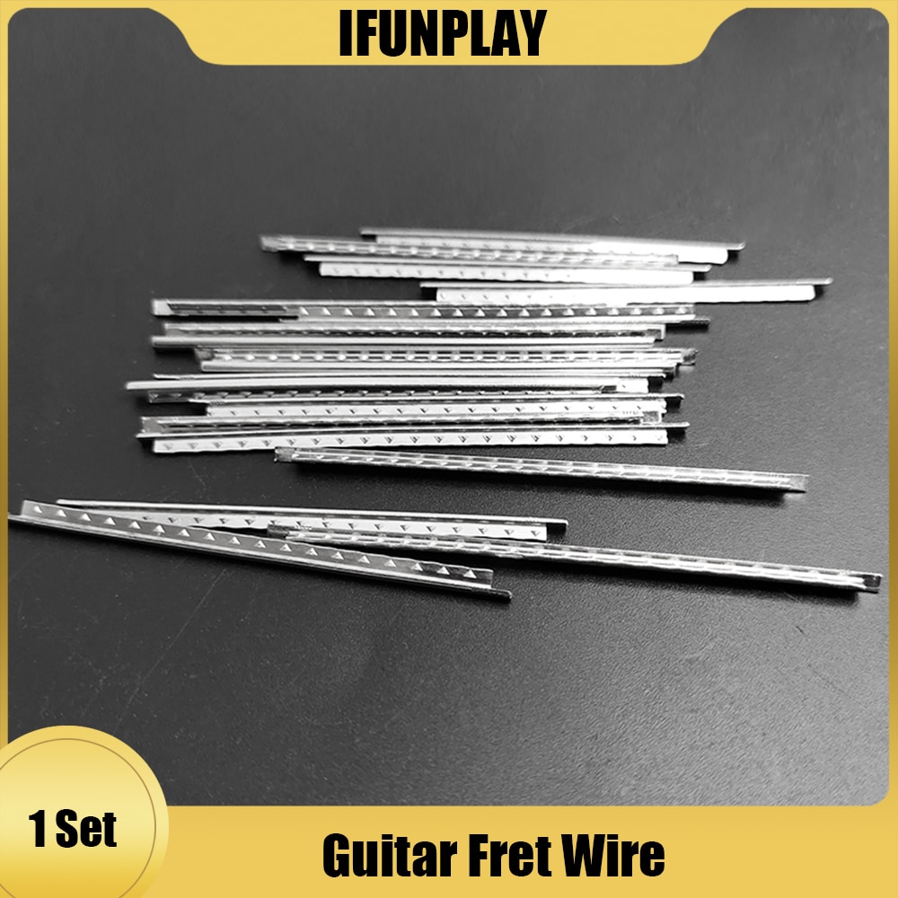 10/50Set 19/20 frettes acoustique classique guitare frette fil laiton Fretwire 2.0-2.2mm Fret classique Guitrra accessoires