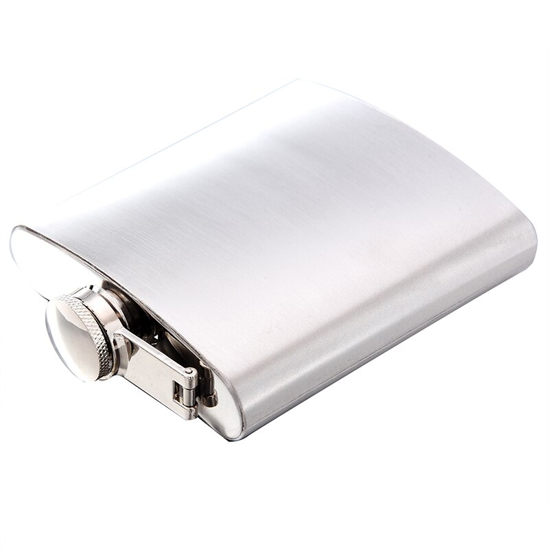 Bouchon à vis pour bouteille de Whisky, en acier inoxydable, 6oz