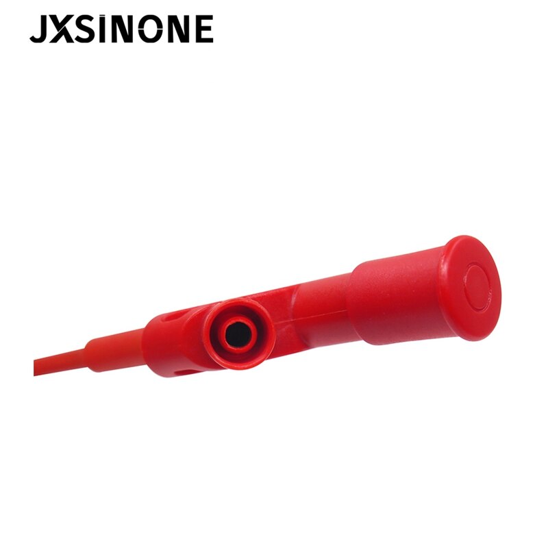 JXSINONE P5004 2PCS Insulated Quick Test Hook Clip High Voltage Flexible Testing Probe