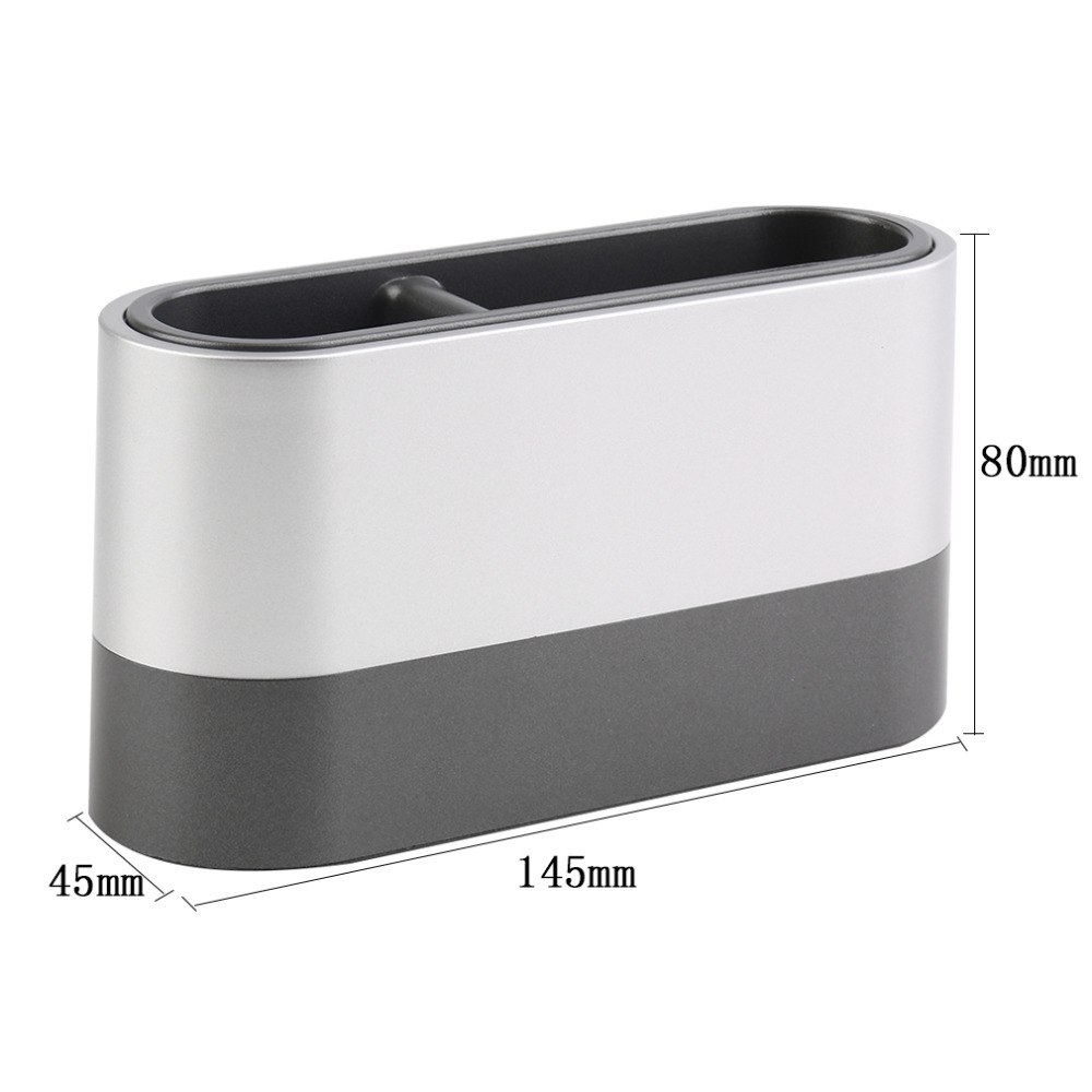 Multifunctional Home Office Digital Snooze Alarm Clock Pen Holder Calendar Temperature Display Black Blue Good Free Ship