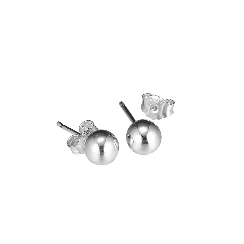Gpy Oorbellen Voor Vrouwen Klassieke Kraal Stud Oorbel Pendientes Kolczyki Oorbellen Aretes Brincos 925 Sterling Zilveren Sieraden