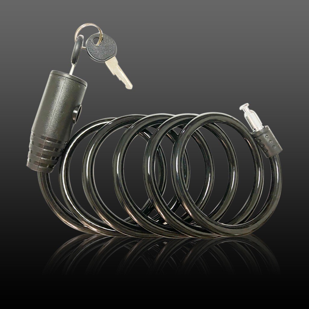 Seguridad de ciclismo Cable clave combinación Hamlet bicicleta de la bici de bloqueo de seguridad equipo de bicicleta MTB Anti-robo de cerradura de cadena