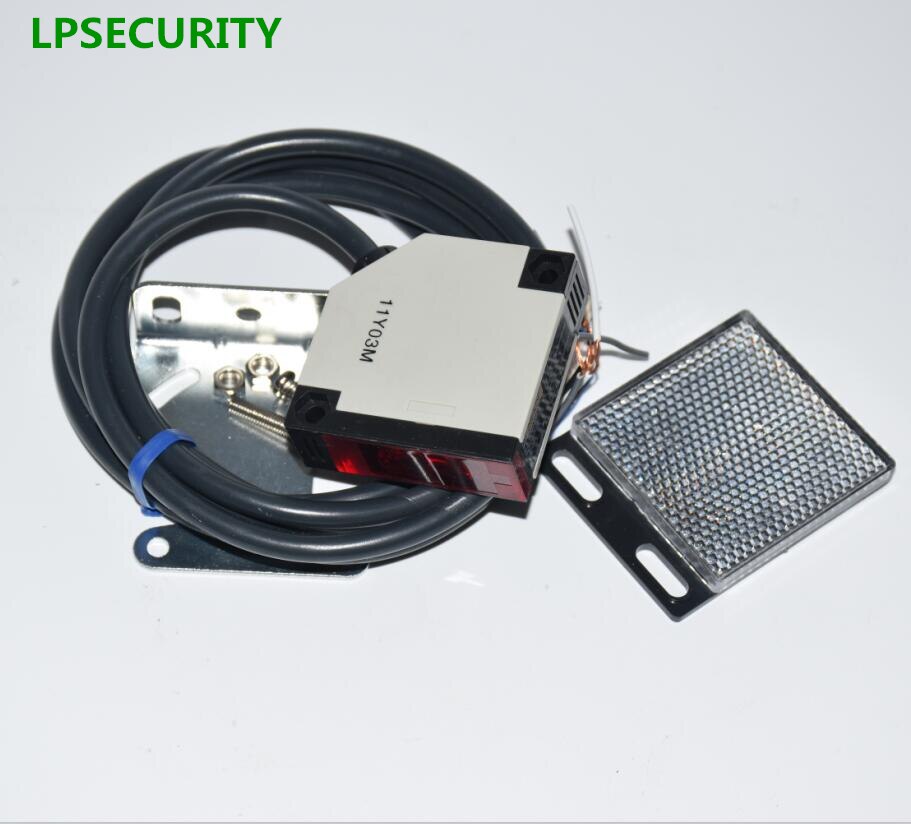2.5m 4m garage sliding swing Gate & Door Opener Reflective Infrared Photocell / infrared sensor photo eye beam