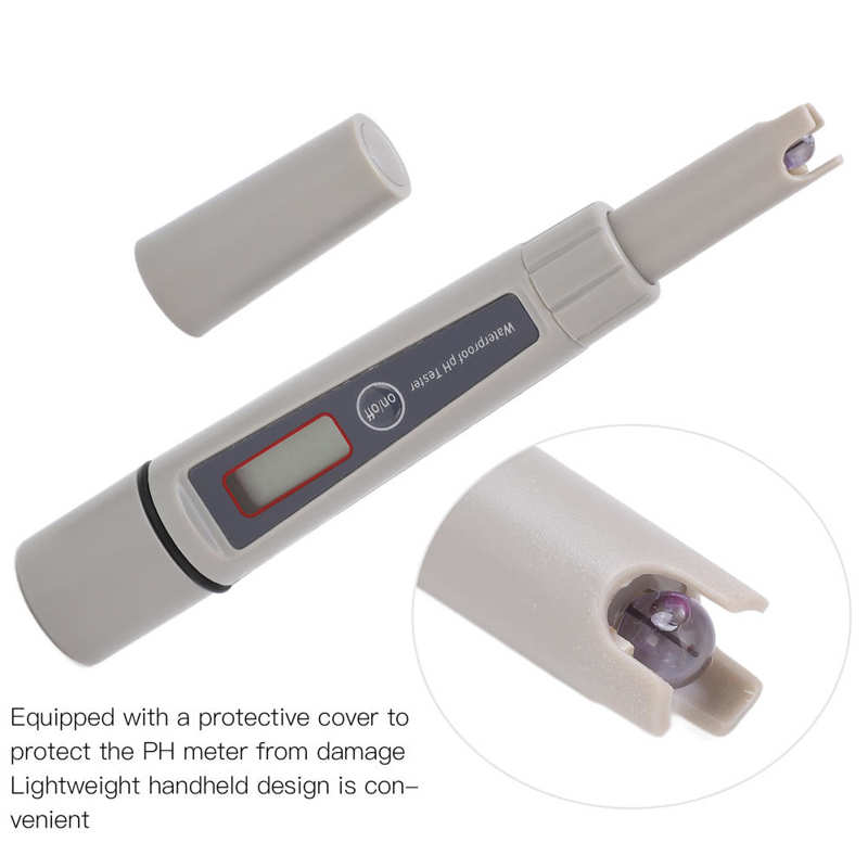 PH Meter IP65 Waterproof PH Tester Digital for Fish Hatcheries for Aquaculture for Soil Industries