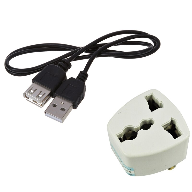 Ons Uk Plug Travel Adapter & Usb 2.0 Verlengkabel A-A Man-vrouw Connector