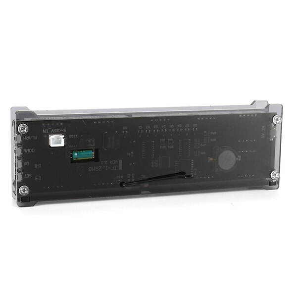 Big Bus Clock Simple Vehicle Clock Thermometers 1.2inch Red Led Digital Tube LED Luminous Character Micro USB Clock