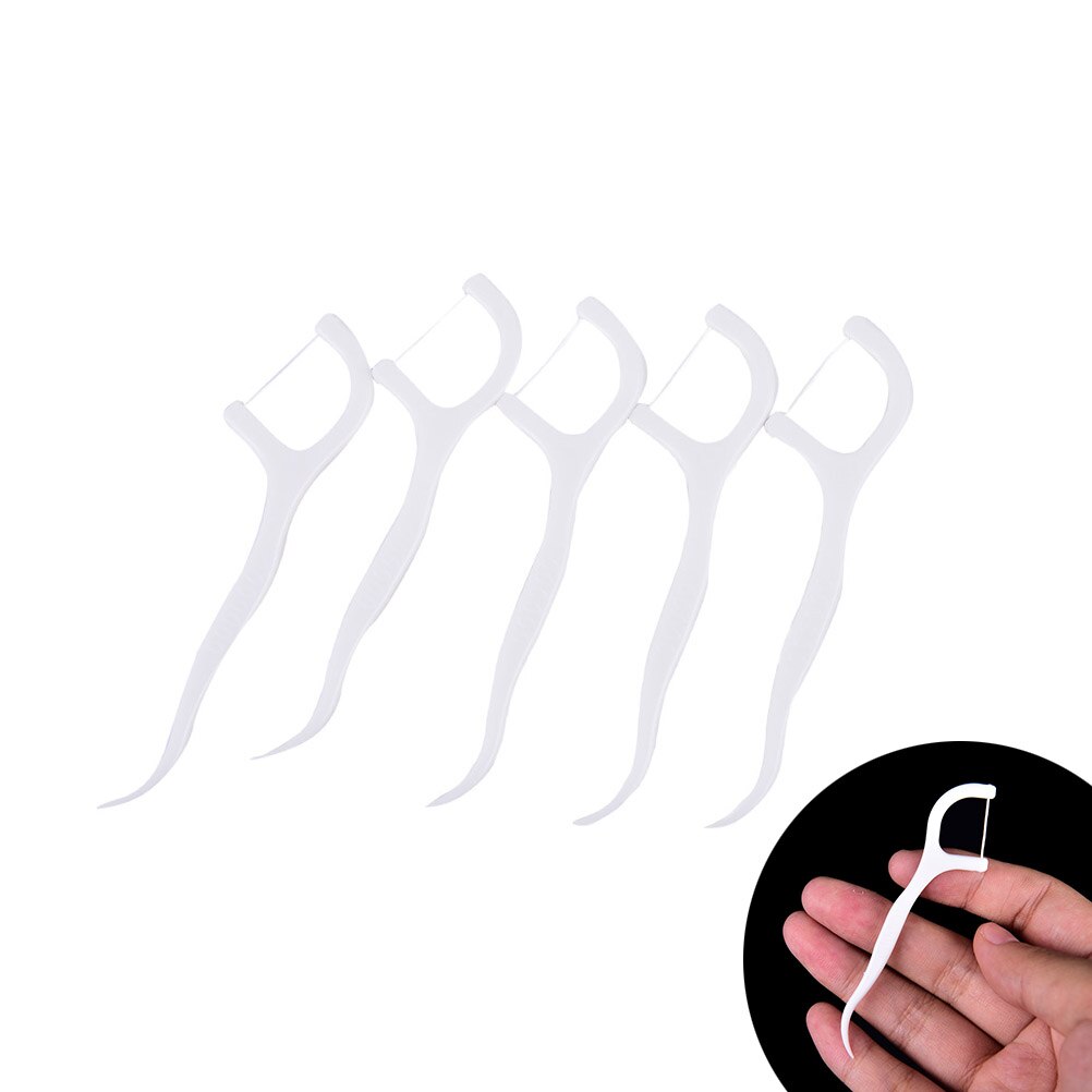 20pcs/pack Dental Flosser Interdental Brush Clean Toothpicks Floss Pick Oral Hygiene Tooth Dental Floss Oral Clean