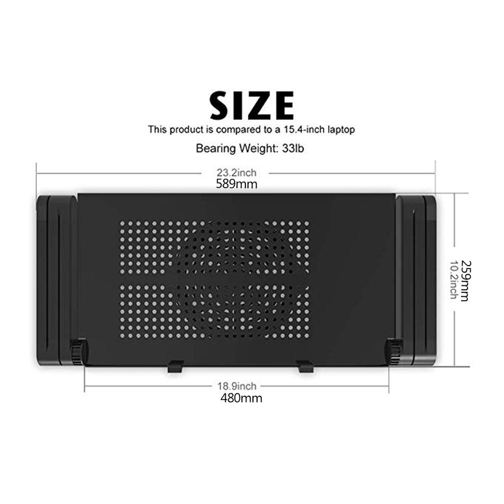 Portable Foldable Adjustable Folding Table With Mouse Board For Laptop Desk Computer Notebook Stand Tray For Sofa Bed