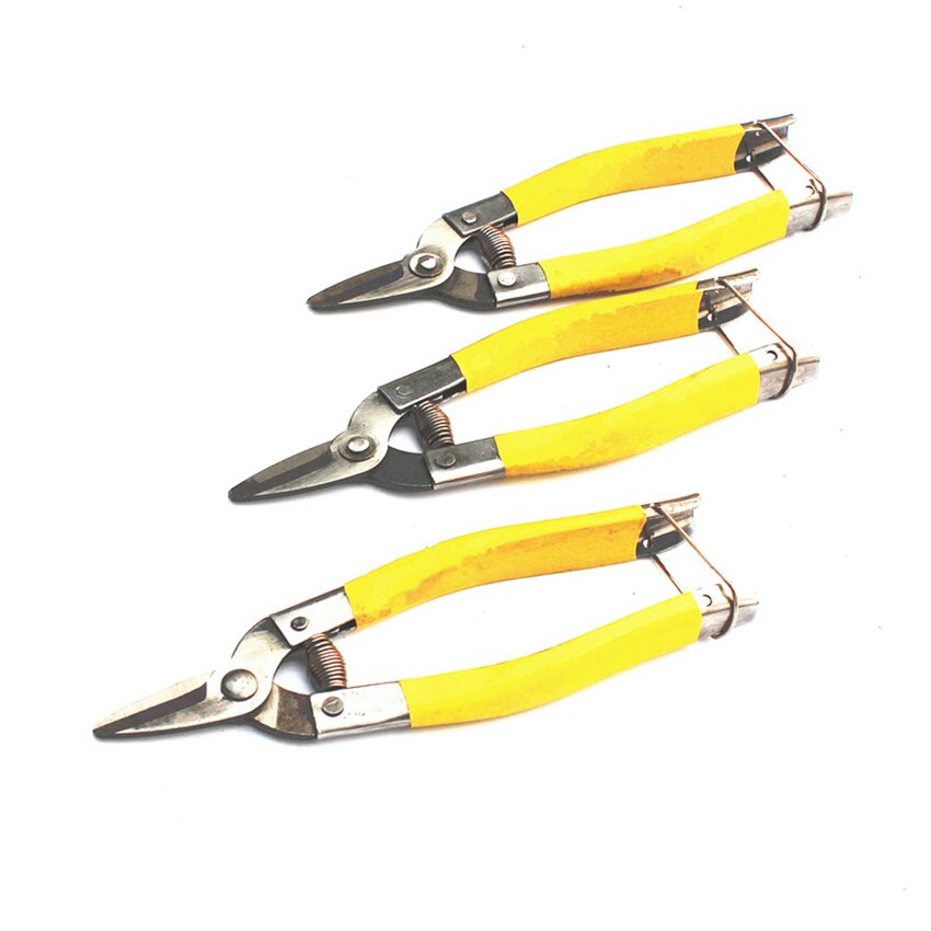 Stainless Steel Cutting Tools Tree Flower Cutter Shears Anti-slip Gardening Pruning Shear Scissor Handheld Plant Pruner