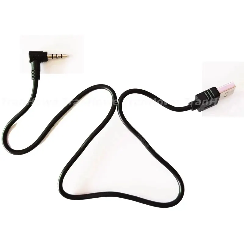 For Vnetphone V6/V4PRO Motorcycle Helmet Intercom Headset Accessories Jack to USB Charging Cable