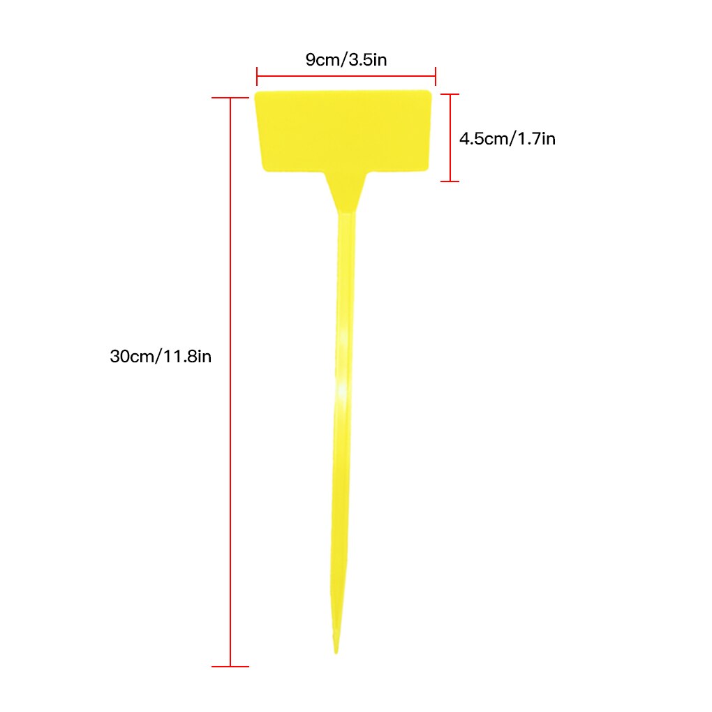 10Pcs Yard Plant Labels Pp Plant Tabs Nursery Tool Tuinieren Classificatie Teken 30Cm