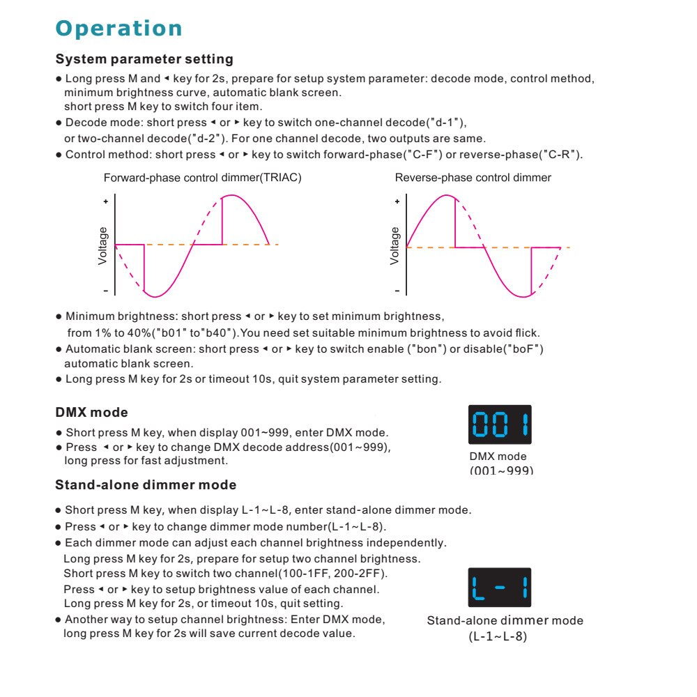 Ac triac dmx 512 dimmer 220v 230v 110v 120v 240v dual channel dimbare dmx controller led lamp triac dimmer schakelaar  s1- d