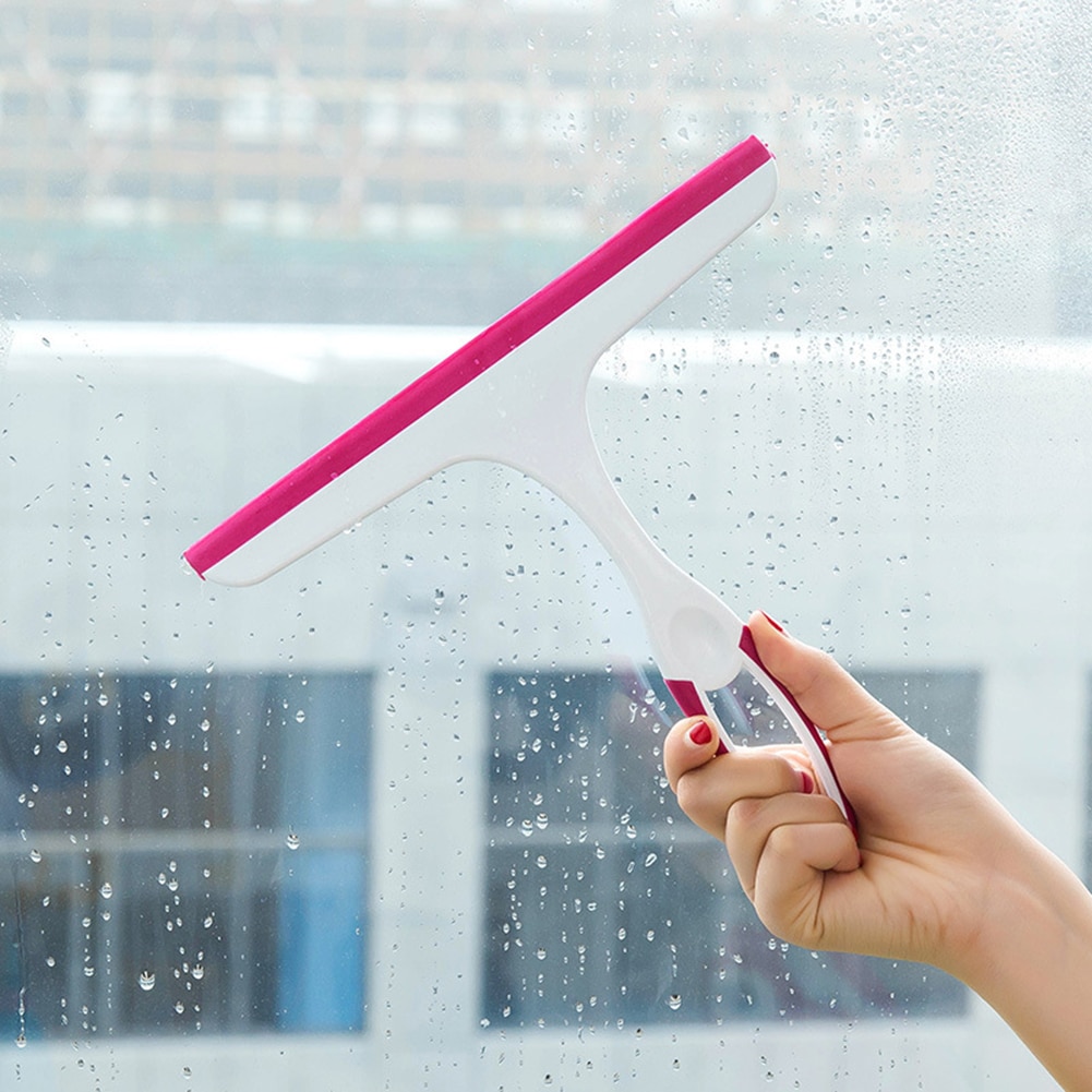 Glas Ruitenwisser Zeep Cleaner Zachte Siliconen Blade Thuis Douche Badkamer Spiegel Schraper Auto Ruitenwisser Huishoudelijke Schoonmaakmiddelen